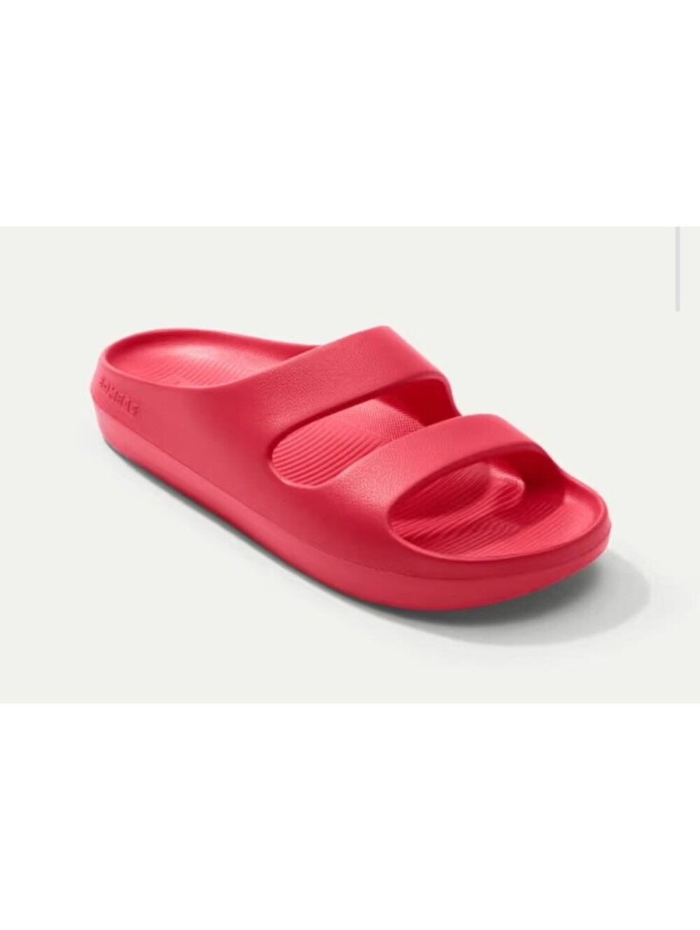 Size 5 - Bombas Women's Red Slide Sandals - Picture 2 of 9